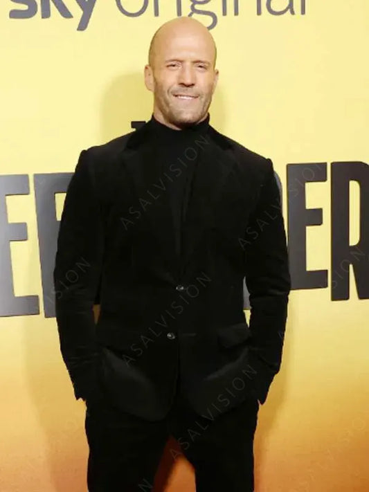The Beekeeper 2024 Jason Statham Black Blazer