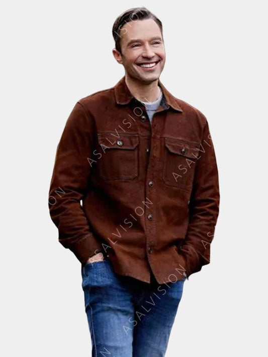 The Blessing Bracelet 2023 Carlo Marks Brown Suede Jacket