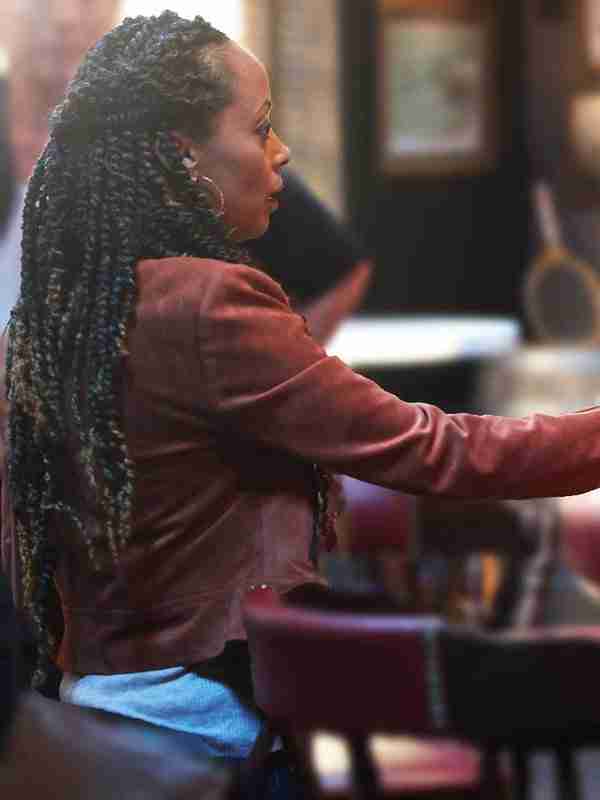 The Company You Keep 2023 Essence Atkins Suede Jacket