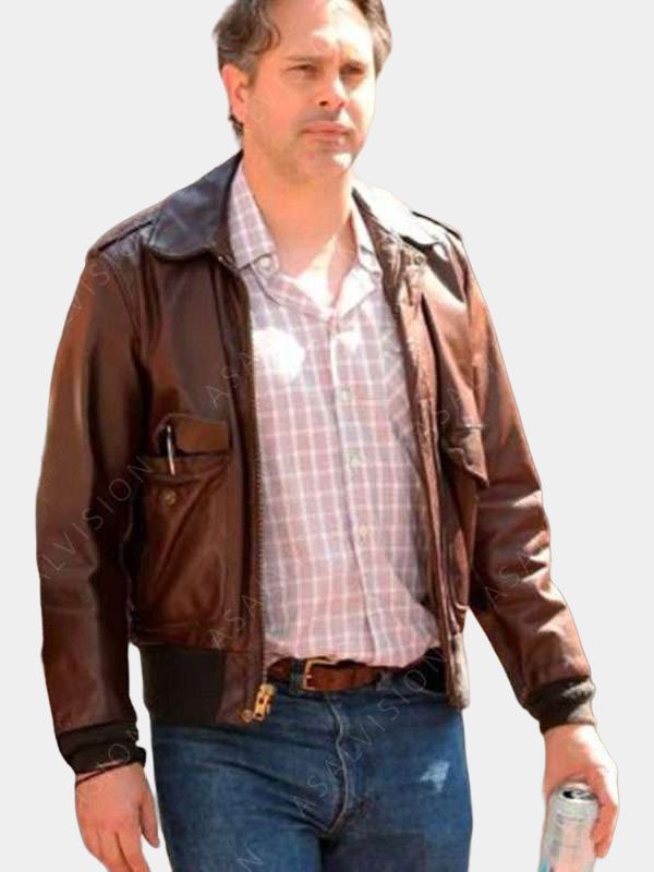 The Crowded Room 2023 Thomas Sadoski Leather Jacket