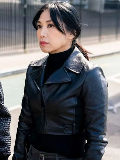 The Equalizer 2025 Melody Bayani Black Jacket
