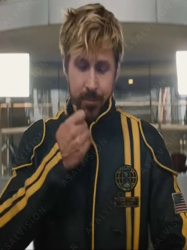The Fall Guy 2024 Ryan Gosling Leather Jacket