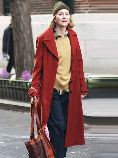 The Friend 2024 Naomi Watts Red Coat