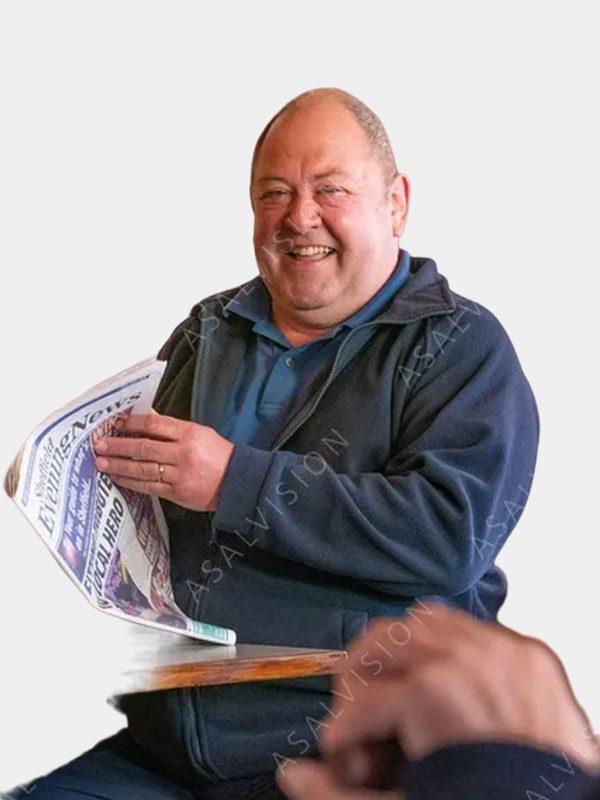 The Full Monty 2023 Dave Horsfall Blue Jacket