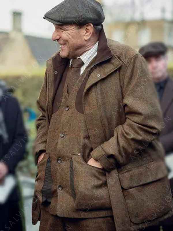 The Gentlemen S01 2024 Geoff Seacombe Brown Jacket