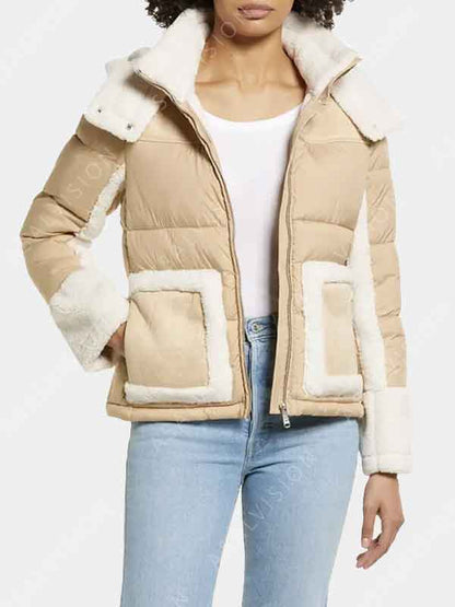 The Girls On The Bus 2024 Natasha Behnam Puffer Jacket