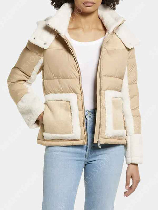 The Girls On The Bus 2024 Natasha Behnam Puffer Jacket