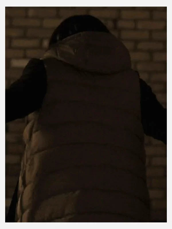 The Hillsdale Adoption Scam 2023 Bethany Brown Hooded Puffer Long Vest