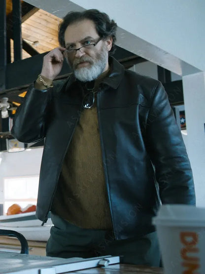 The Instigators Mr. Besegai Leather Black Jacket
