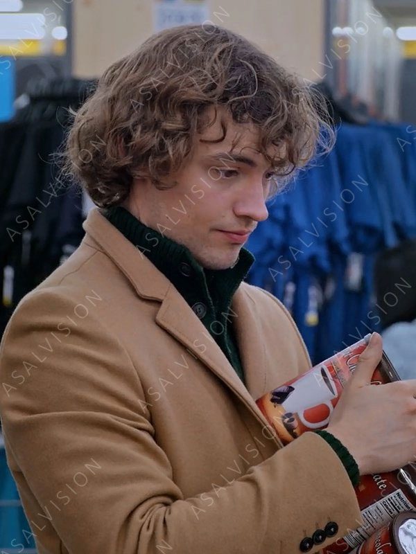 The Knight Before Christmas Brown Wool Trench Coat