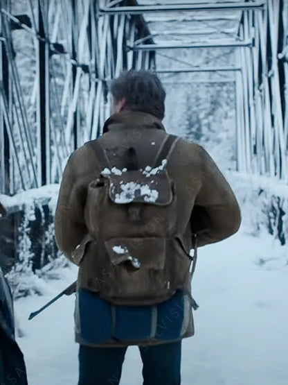 The Last Of Us 2023 Pedro Pascal Leather Brown Jacket