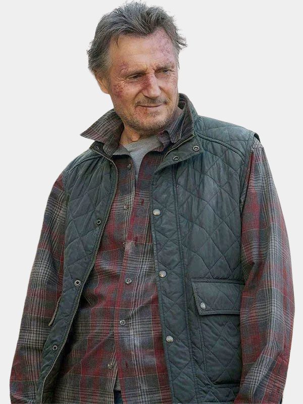 The Marksman 2021 Liam Neeson Quilted Vest