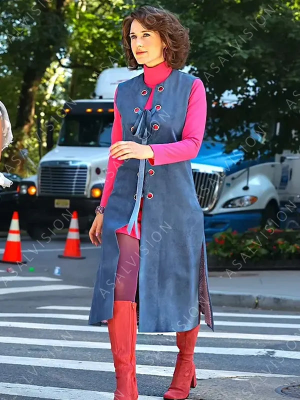 The Marvelous Mrs Maisel Season 5 Rachel Brosnahan Long Vest
