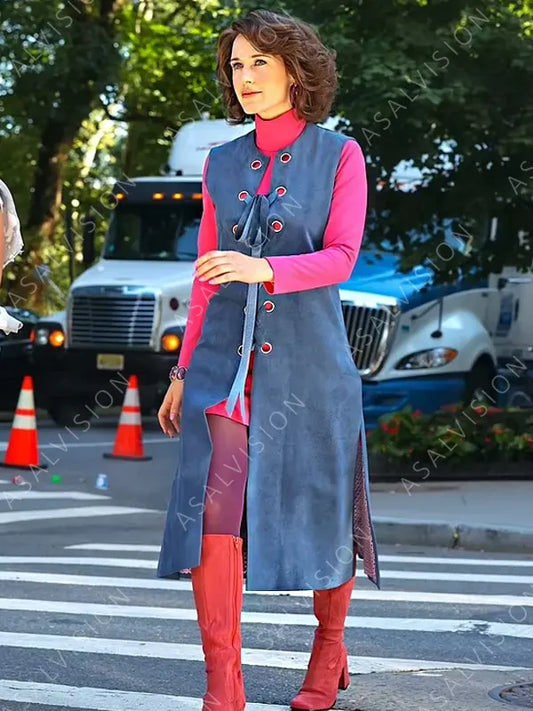 The Marvelous Mrs Maisel Season 5 Rachel Brosnahan Long Vest