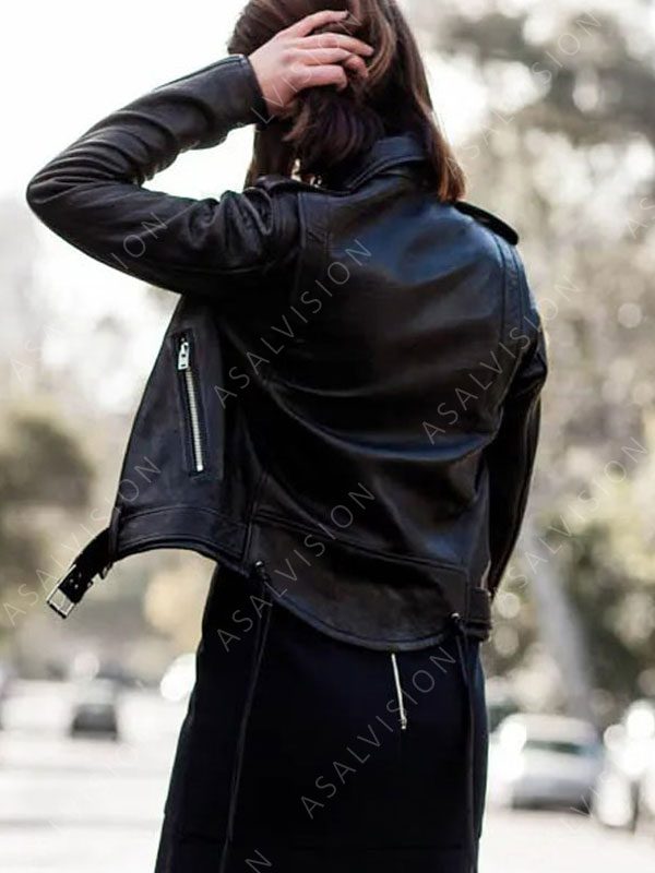 The Menu 2022 Anya Taylor-Joy Margot Black Jacket