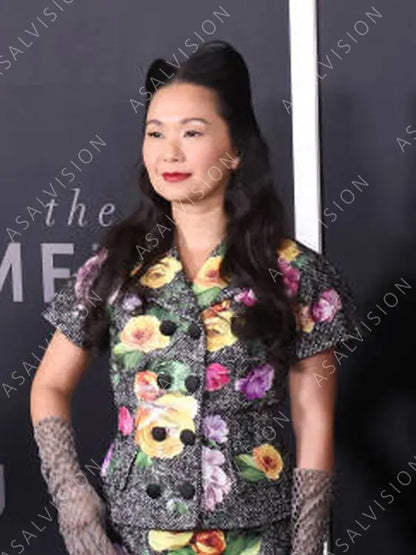 The Menu 2022 Elsa Wool Floral Blazer