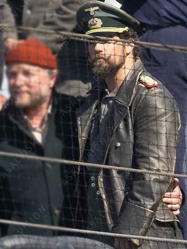 The Ministry of Ungentlemanly 2024 Warfare Black Distressed Leather Coat