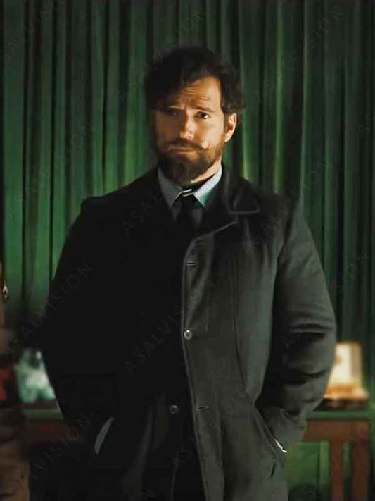 The Ministry of Ungentlemanly Warfare Henry Cavill Black Jacket