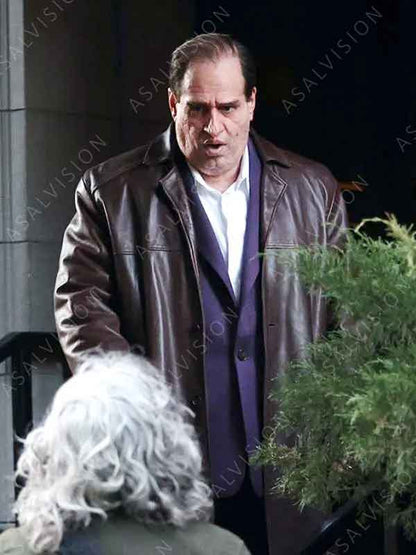 The Penguin S01 Oswald Cobblepot Leather Trench Coat