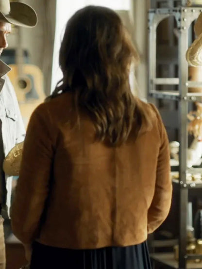 The Real West 2024 Rebecca Brown Suede Leather Jacket