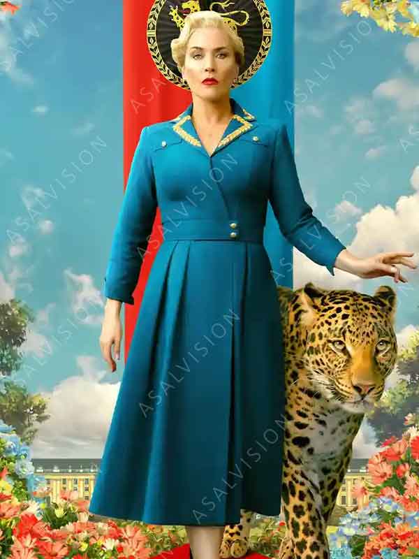 The Regime 2024 Chancellor Elena Vernham Blue Coat