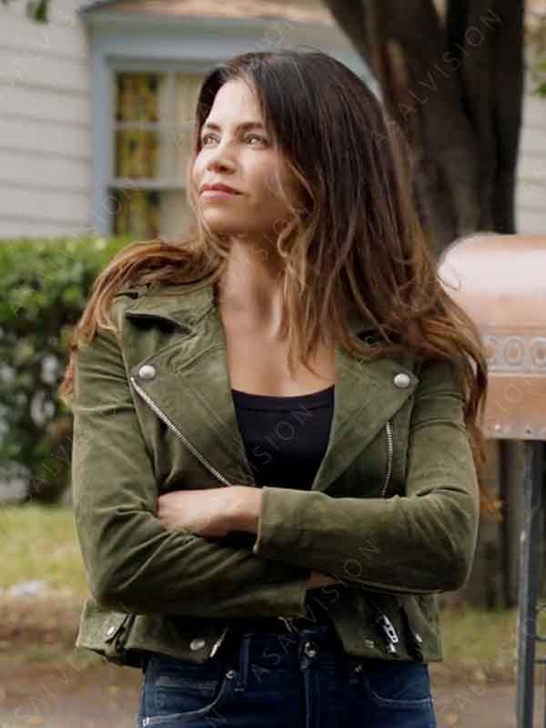 The Rookie Bailey Nune Green Suede Leather Jacket