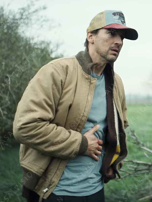 The Signal Sven Stand Collar Bomber Jacket