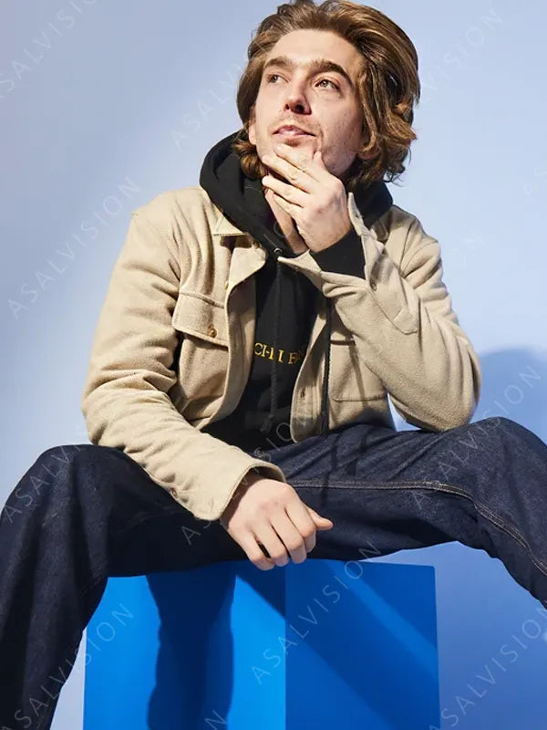 The Starling Girl 2023 Ben Taylor Beige Wool Jacket
