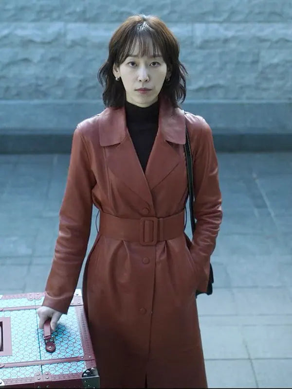 The Trunk Season 1 Seo Hyeon-jin Leather Coat