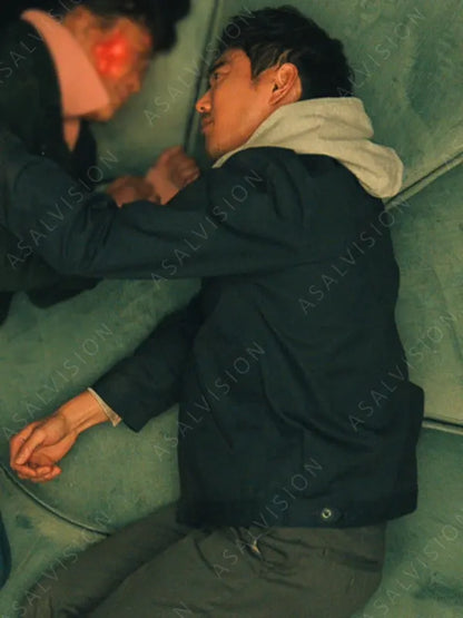 The Umbrella Academy S04 Justin H. Min Navy Blue Jacket