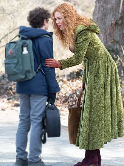 The Undoing SO1 Green Long Coat
