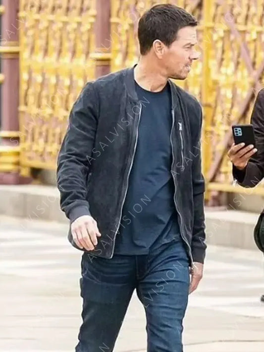The Union Mark Wahlberg Black Jacket