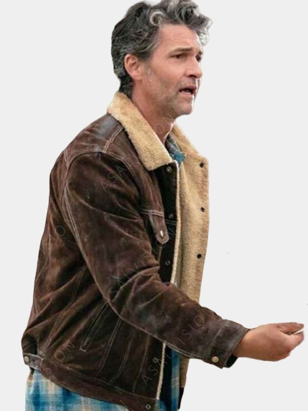 The Way Home 2023 Jefferson Brown Suede Jacket