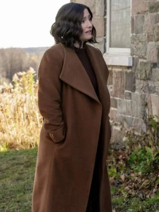 The Way Home 2023 Kat Landry Brown Trench Coat