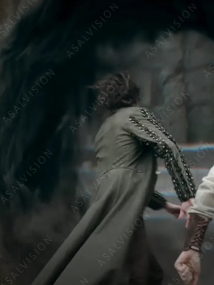 The Witcher Season 3 Villain Sam Wolf Leather Cosplay Long Coat