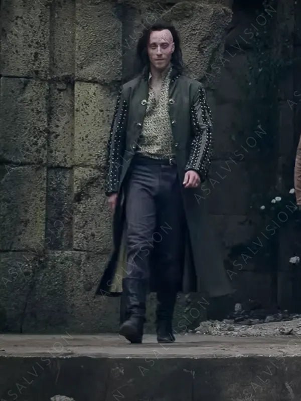 The Witcher Season 3 Villain Sam Wolf Leather Cosplay Long Trench Coat