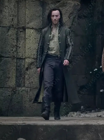 The Witcher Season 3 Villain Sam Wolf Leather Cosplay Long Trench Coat