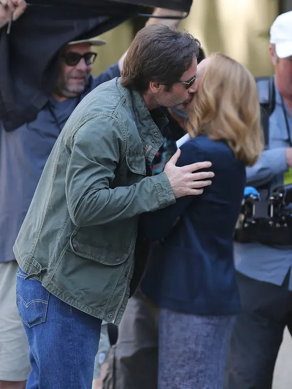 The X-Files Fox Mulder Olive Green Cotton Jacket