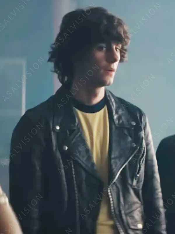 This Town Bardon Quinn Black Biker Leather Jacket