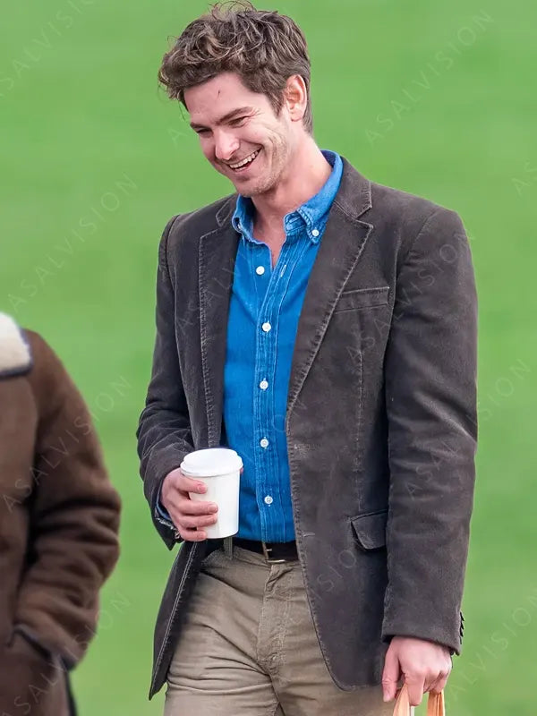 Tobias Movie We Live in Time Andrew Garfield Blazer