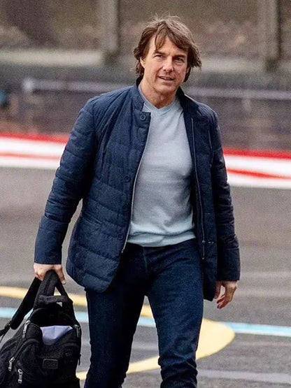 Tom Cruise Mission Impossible 8 Puffer Jacket