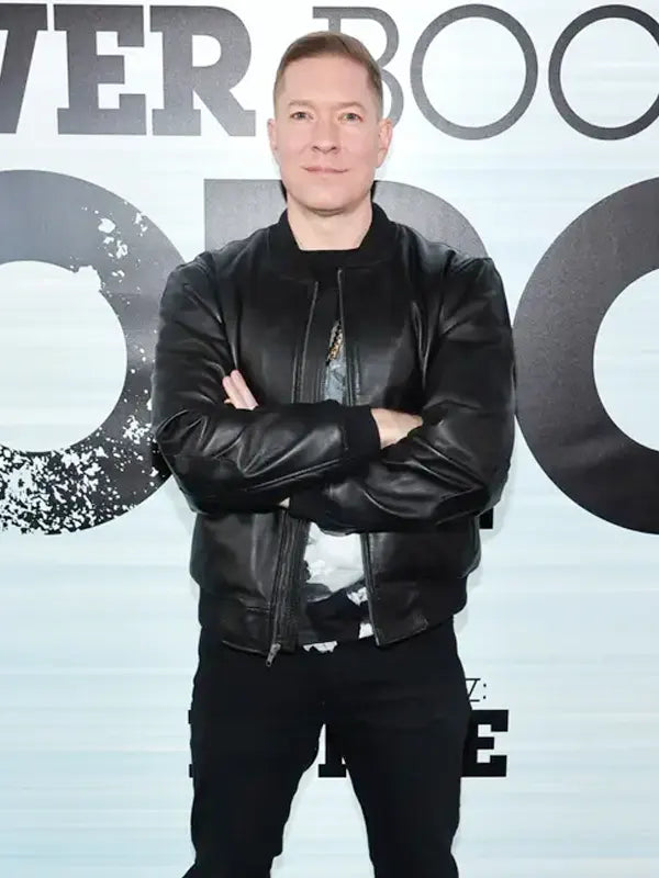 Tommy Egan Black Leather Jacket