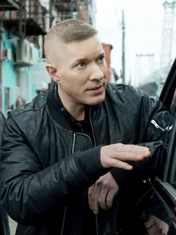 Tommy Egan Bomber Leather Jacket