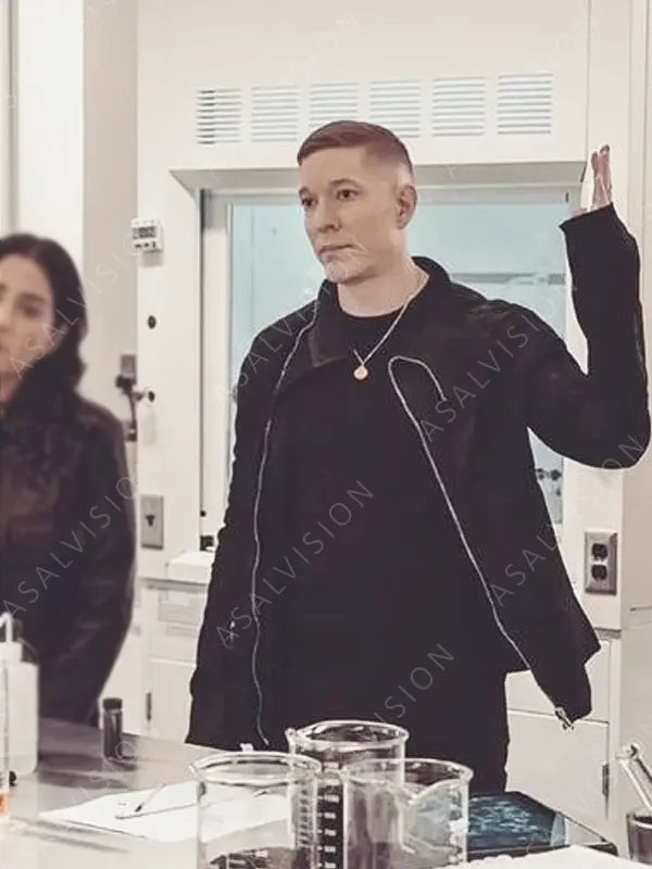 Tommy Egan Power Book IV Force Joseph Sikora Black Cotton Jacket