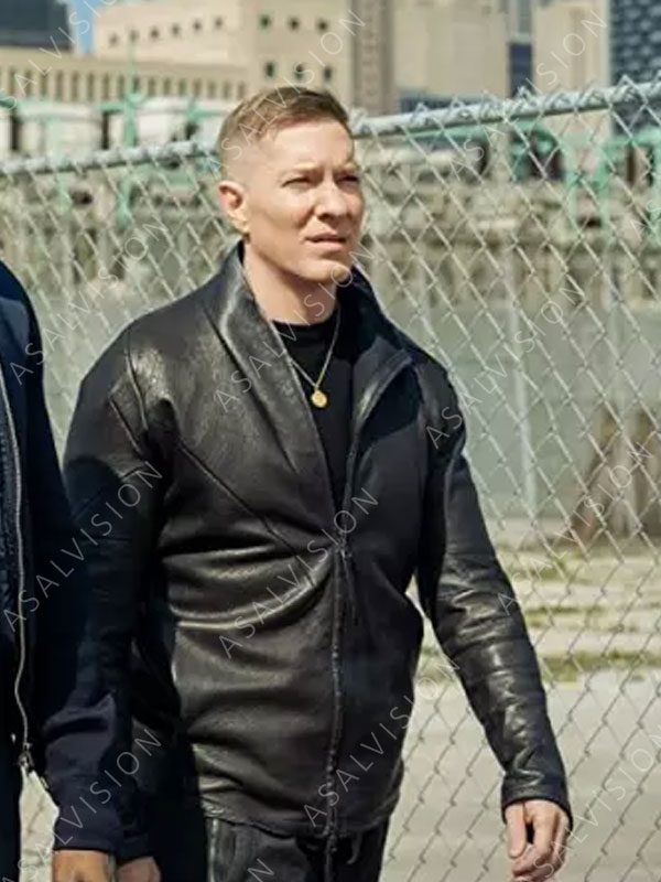 Tommy Egan Power Book IV Force Joseph Sikora Leather Black Jacket