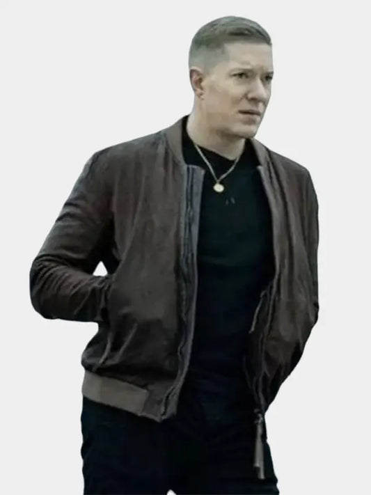 Tommy Egan Power Brown Leather Jacket