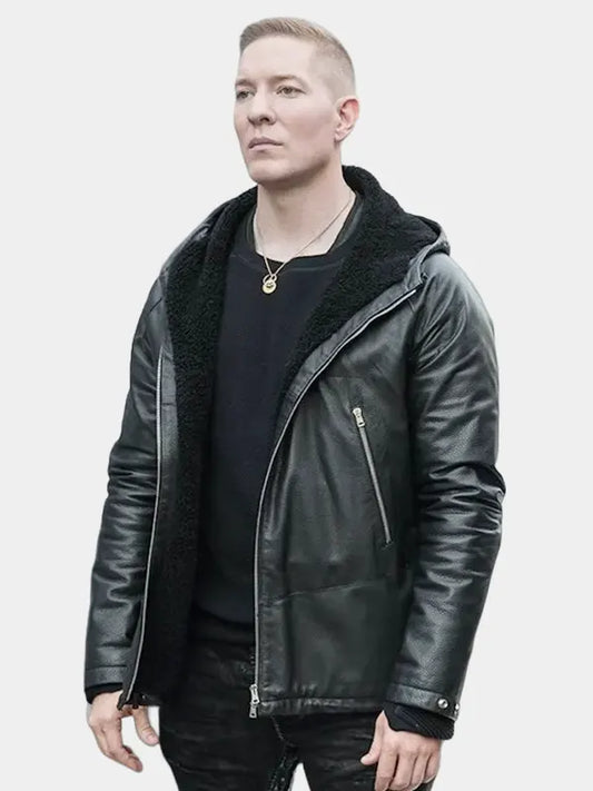 Tommy Egan Power Leather Shearling Jacket