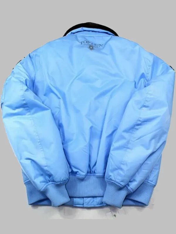 Top Gun B 15 Flight Blue Nylon Jacket