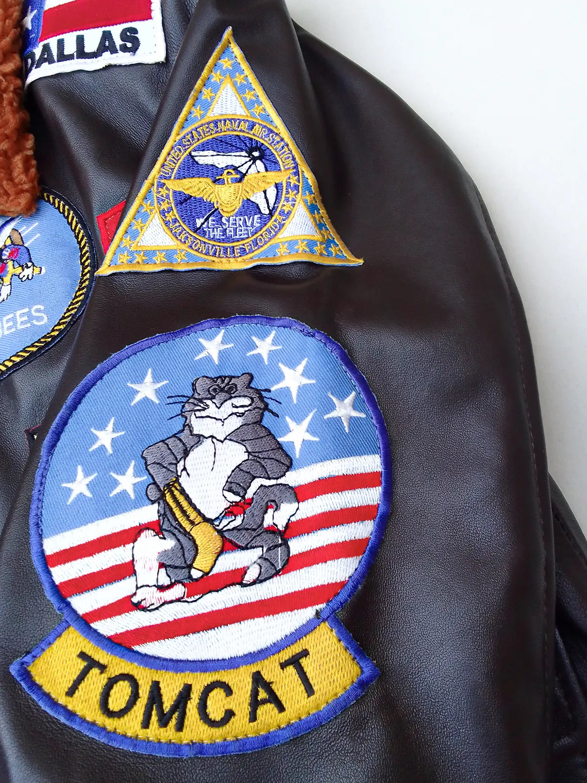 Top Gun Maverick Tom Cruise Bomber Leather Jacket
