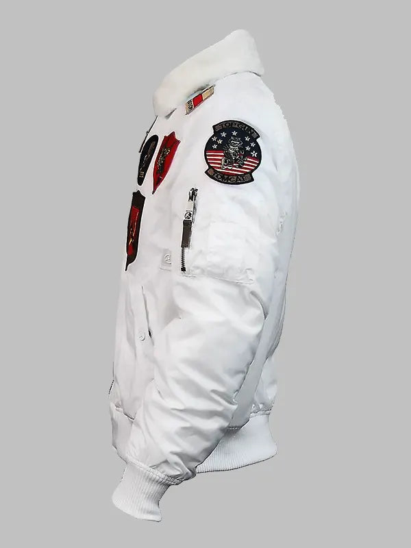 Top Gun White Jacket